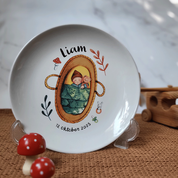 kinderservies-vintage-baby-enkel-bord